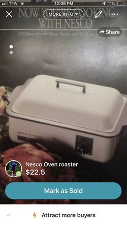 Nesco over roaster