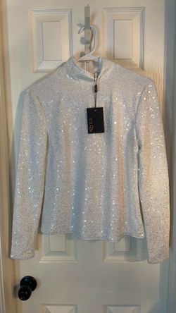 Sequin embellished blouse