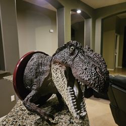 Movie Room Art- Mounted T-Rex Head