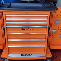 Kubota tool box with complete Craftsman tool set