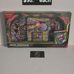 Pokemon Cards Mega Venusaur ex Box