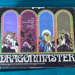 1981 Dragonmaster Fantasy Card Game Milton Bradley Complete
