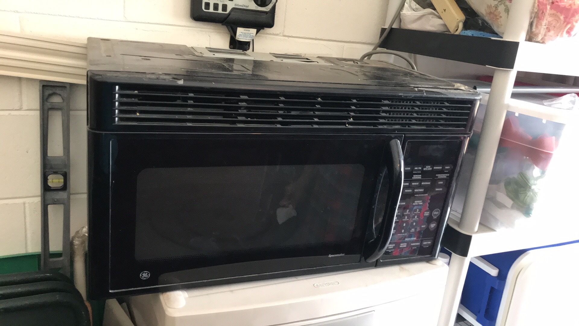 General Electric over the range microwave