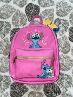 New Disney stitch pink backpack
