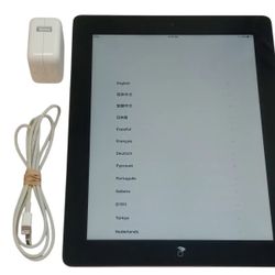 A1458 iPad 4th Gen Wi-Fi 16GB Black iOS Tablet | Reset Tested Works grade A