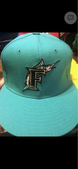 Florida Marlins Fitted Baseball Cap