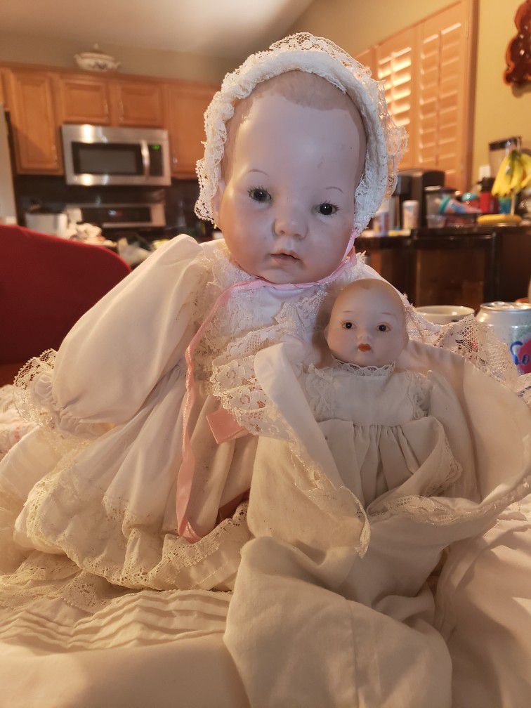 Antique Porcelain Baby Doll