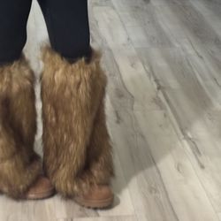 Fur Leg Warmers