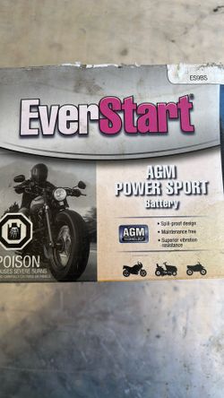 Brand New AGM Power Sport Battery 