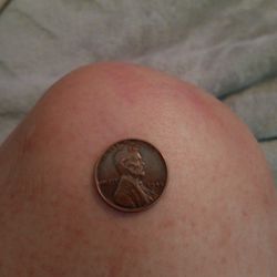 1945 Wheatback Penny/ No Mint Marking . 