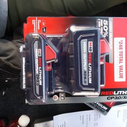 Milwaukee Batteries High Output 6 Amp And 3 Amp