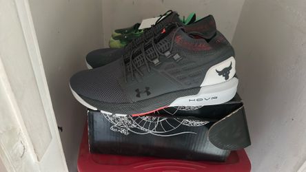 The rock under armour workout shoes