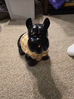 Ceramic Dog Cookie Jar