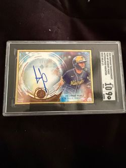 2022 Bowman Transcendent Rose Gold 1/1 Hedbert Perez