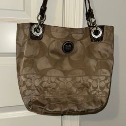 Original Coach Saddle Purse 