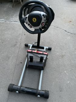 Xbox Ferrari Italia Edition Racing Steering Wheel With Stand
