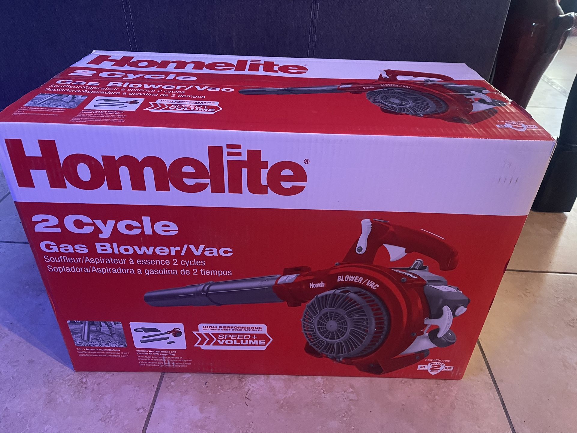 Homelite Gas Blower/vac