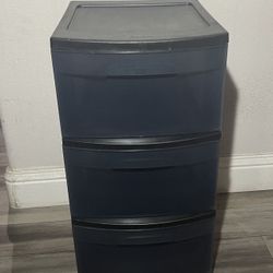 3 Drawer Plastic Storage with Wheels 💵  Cajonera de 3 Cajones de Plástico con Ruedas 