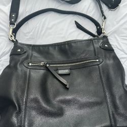 Coach Daisy Leather Convertible Hobo Shoulder Bag