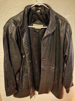 Leather vintage jacket