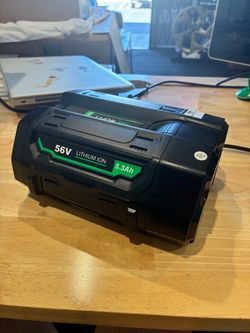 56V 5.3Ah Battery Replacement for EGO 56V Battery BA2800, BA2800T, BA4200, BA1400, BA1400T, BA2242T, BA1120, Compatible with All 56V Power Tools