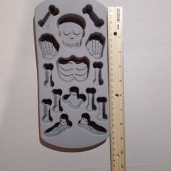 Skeleton Silicon Mold For $8