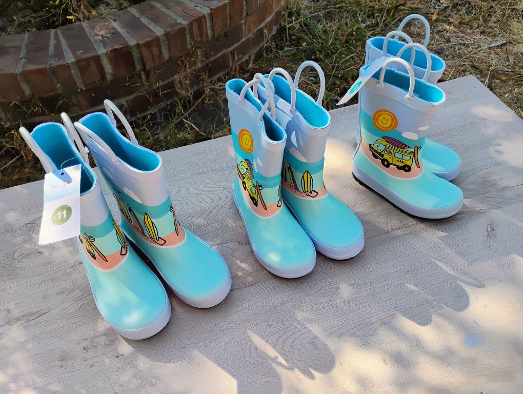 New Rain Boots Cat And Jack Sz 8..Sz 10 Sz 11