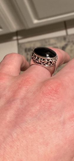 925 sterling silver mark wasserman Samara ring size 9