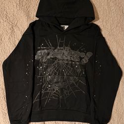black sp5der hoodie