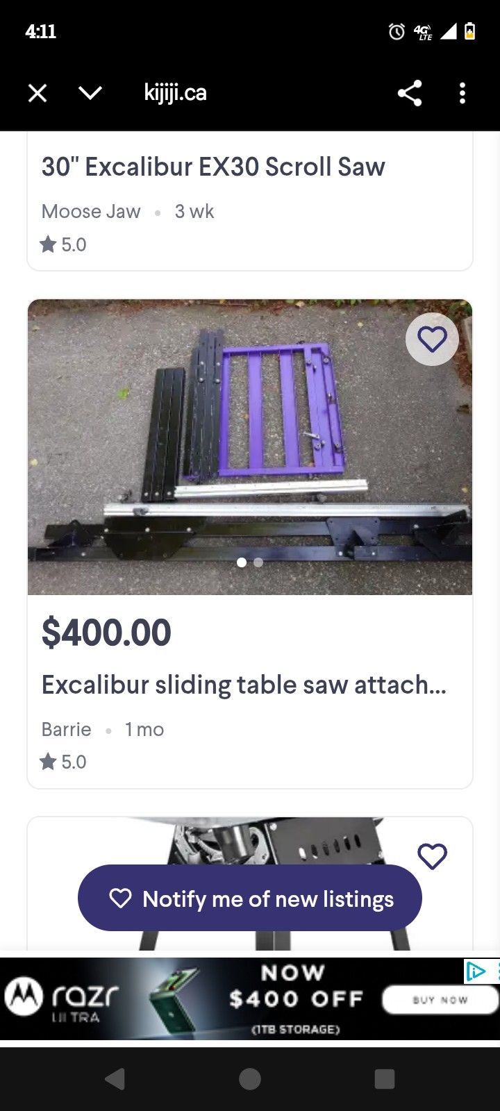 Table Saw Slideing Table