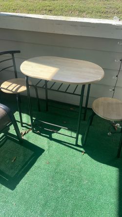 Table with Two Chairs