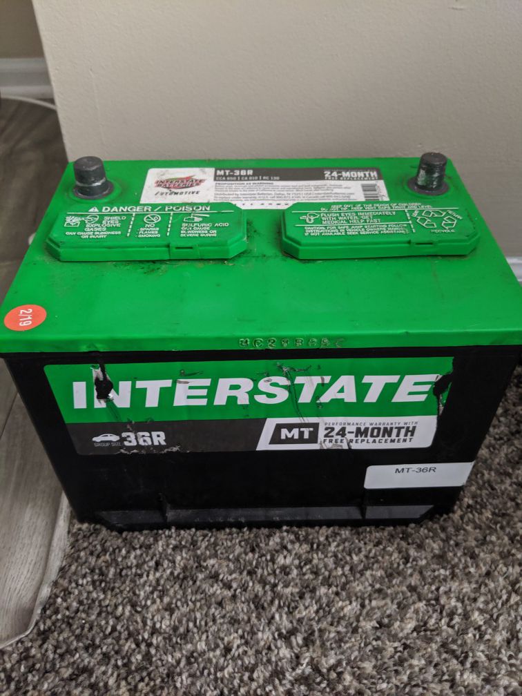 Interstate Megatron MT-36r 12 Volt Battery