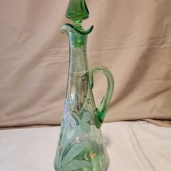 Vintage Glass Decanter 
