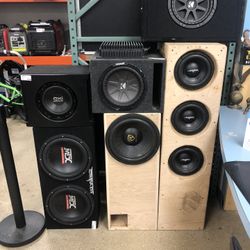 SUBWOOFERS ASSORTED