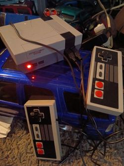 Mini NINTENDO system.with 30 games - work's great