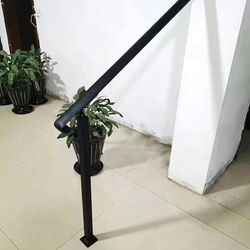 Handrails For Outdoor Steps,porch Railing,Non-slip Handrail,Aluminium Alloy Height Step Handrail With Installation Kit ,Railing Fit For1-5 Steps Trans