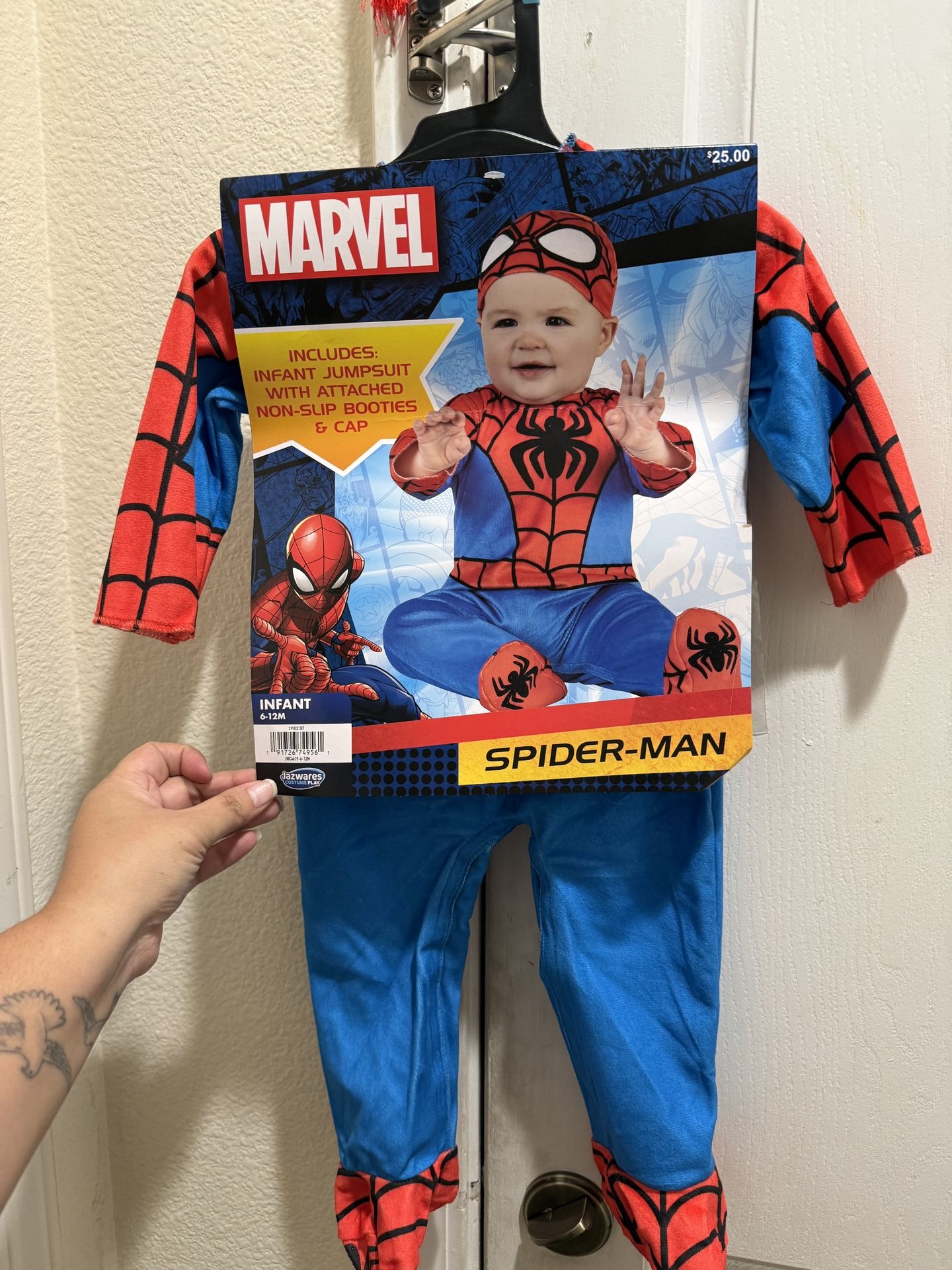 6-12 Month Kids Spider-Man Costume