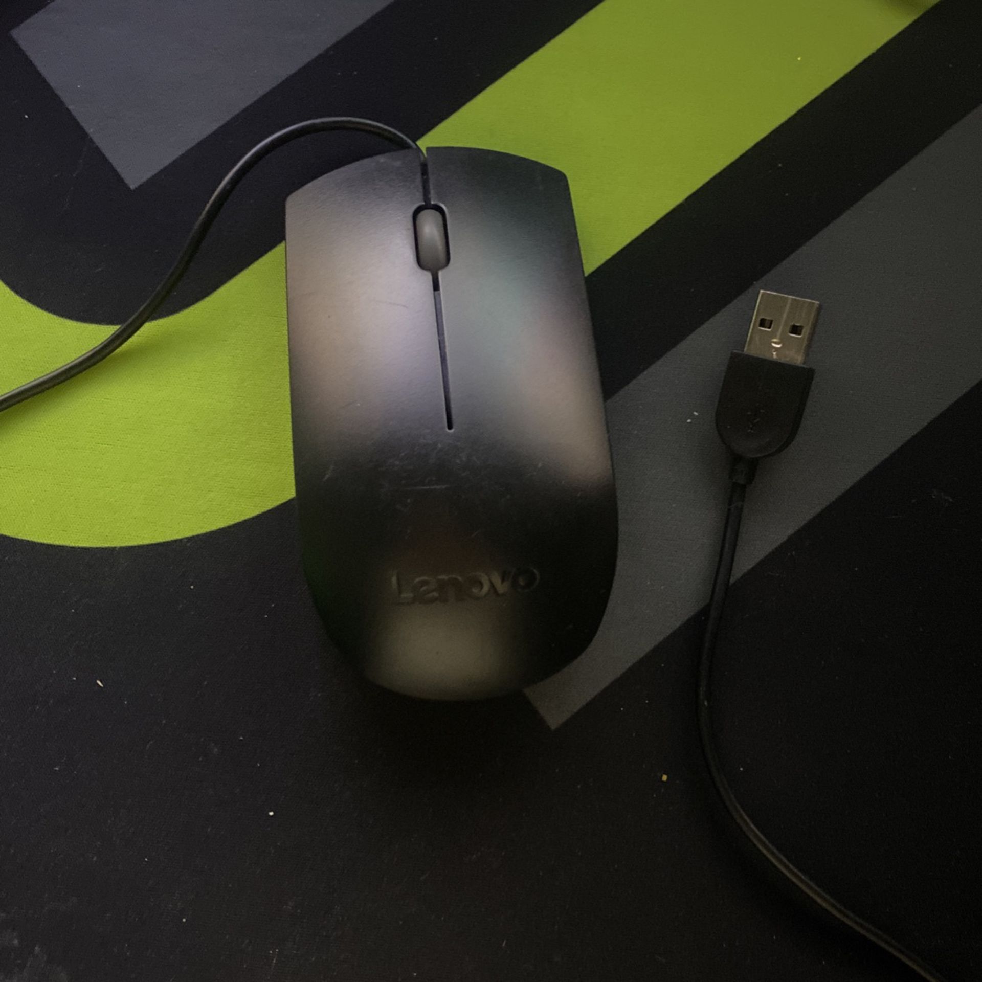 Lenovo Black Office Mouse