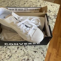 White Converse Shoes
