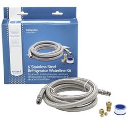 Stainless Steel Refrigerator Waterline Kit