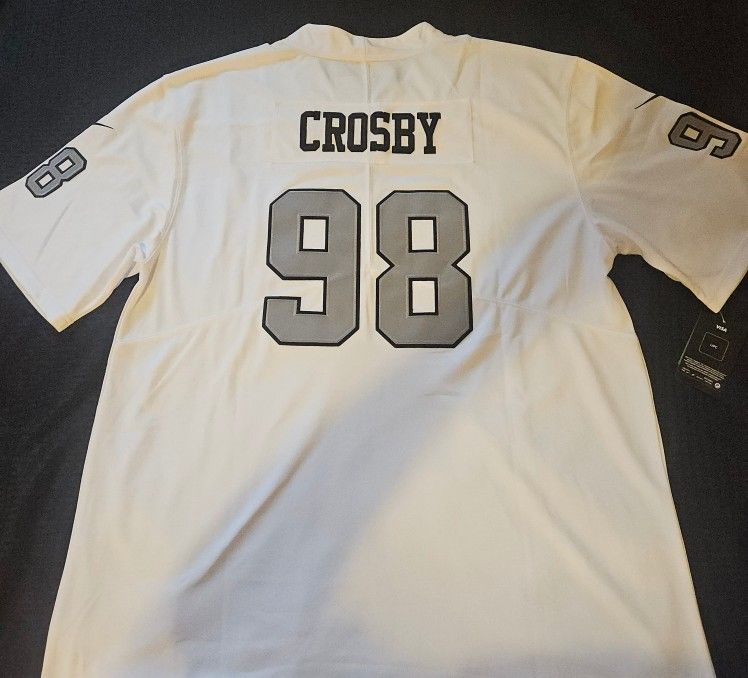 Raiders CROSBY White Jersey