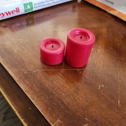 Red Battery Operated Candles $10