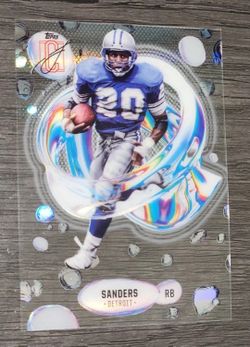 2025 Topps Signature- Rare Fluidity Barry Sanders #F-16 Case Hit