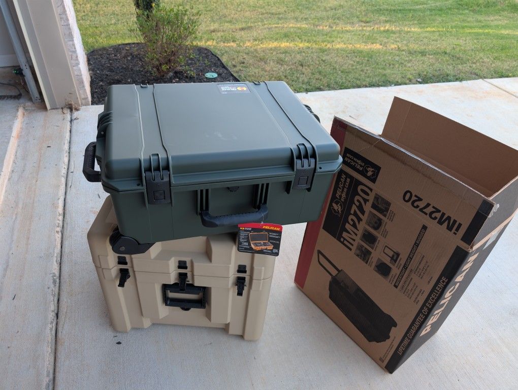 3 New Military Style Cases