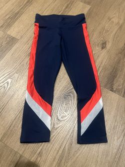Varsity Spirit Navy, Red and White Leggings XS
