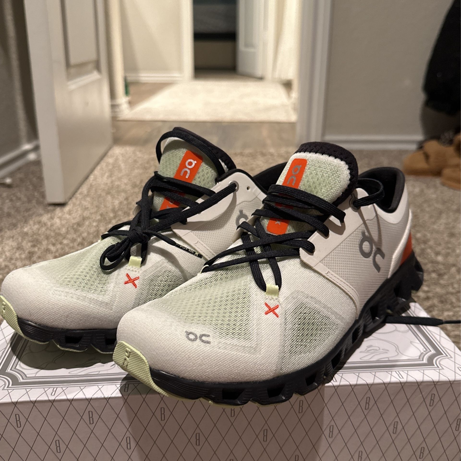 on mens cloud x shoes