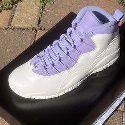 Air Jordan 10 Retro Hydrangeas Size 10