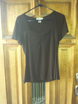 Brown blouse