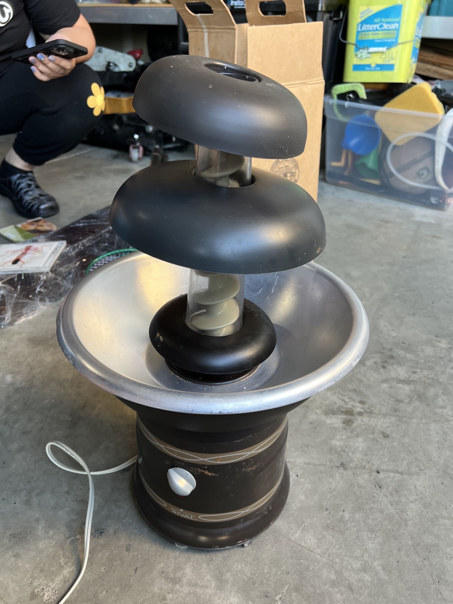 Rival CFF5 Chocolate Fondue Fountain