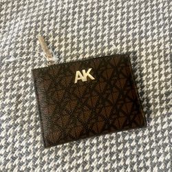Anne Klein Brown/Black Wallet NEW